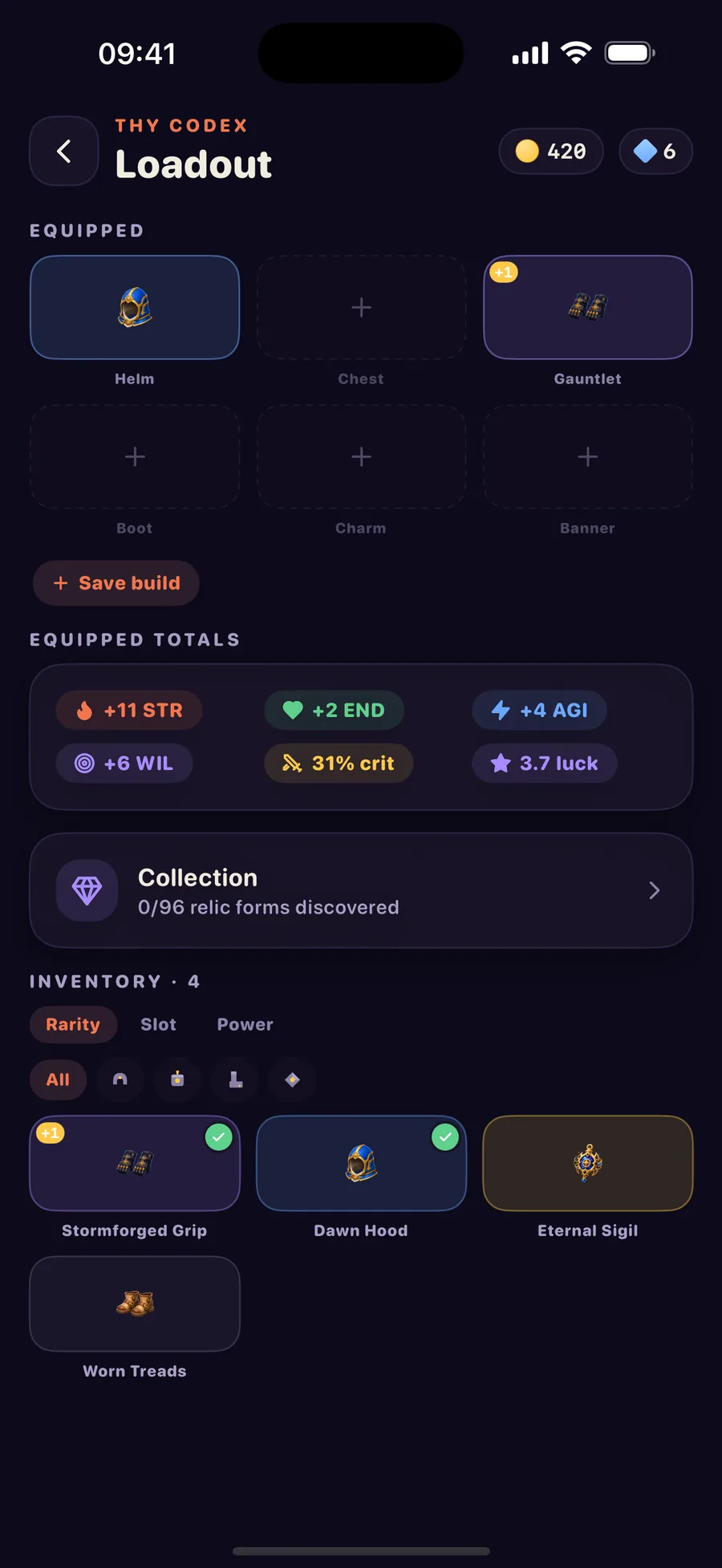 Loadout screenshot